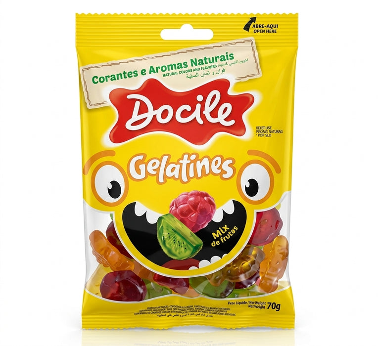 Docile Gelatines Mix 70g