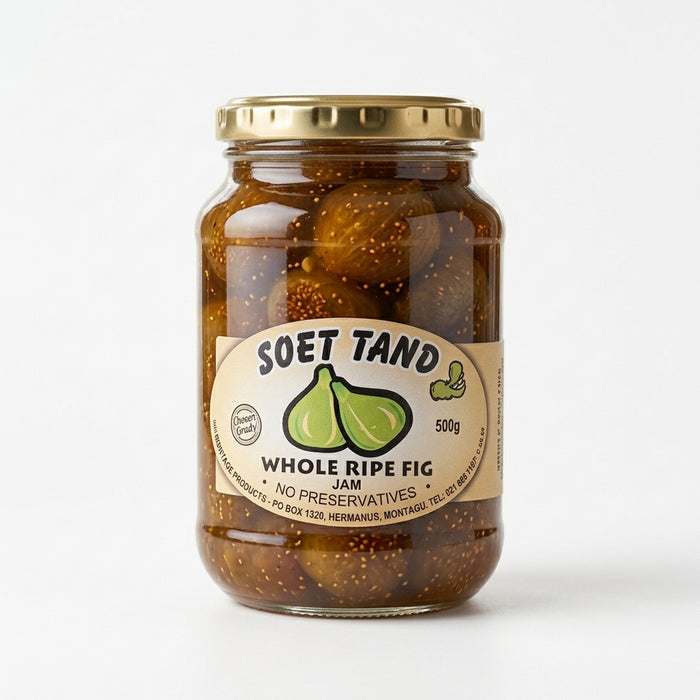Soet Tand-Whole Ripe Fig Jam 500g