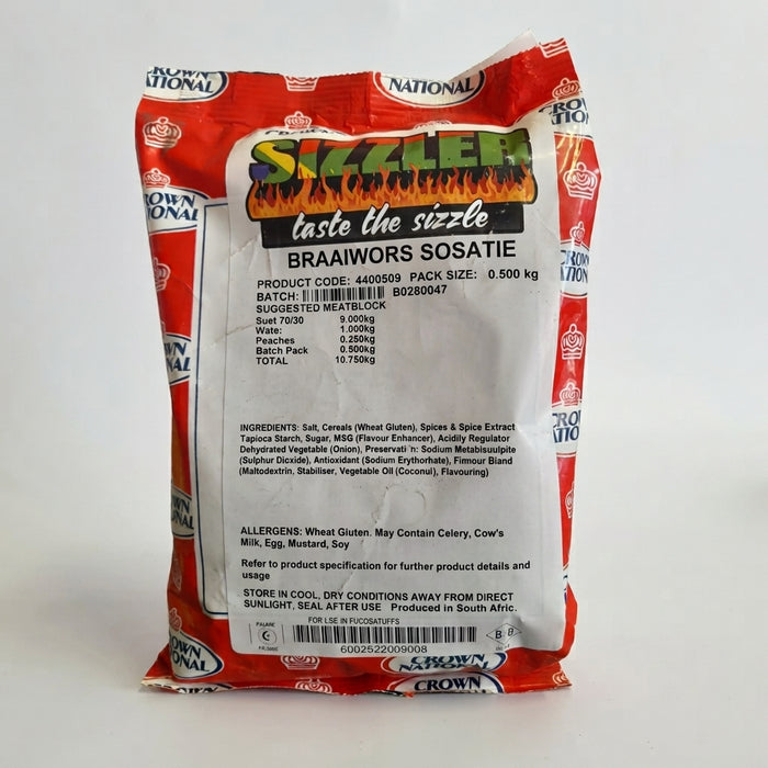 Crown National Sosatie Braaiwors 500g