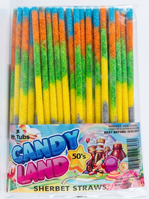 Candy Land Sugar Straw 50's
