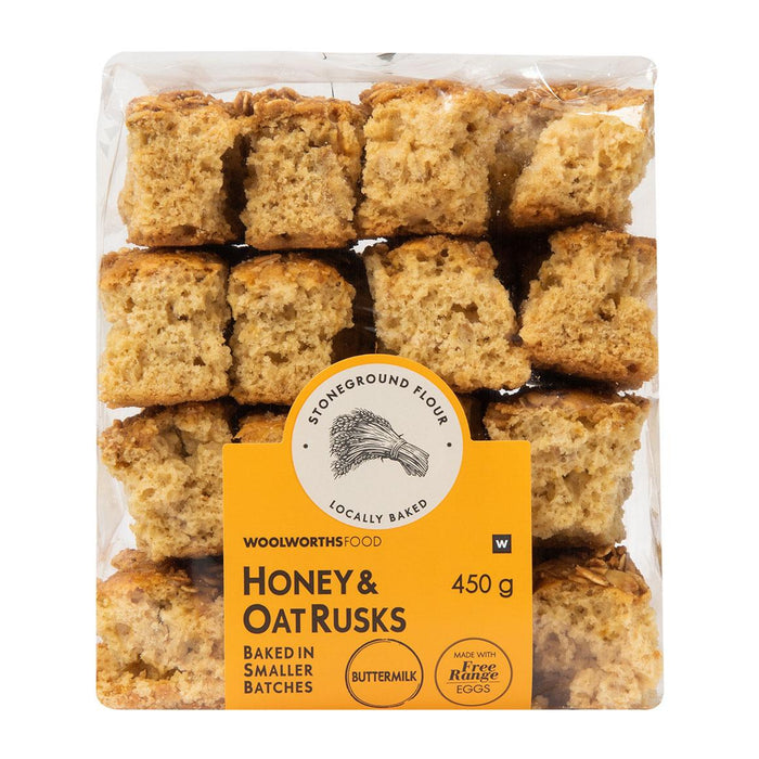 Woolworths , Honey & Oat Rusks
