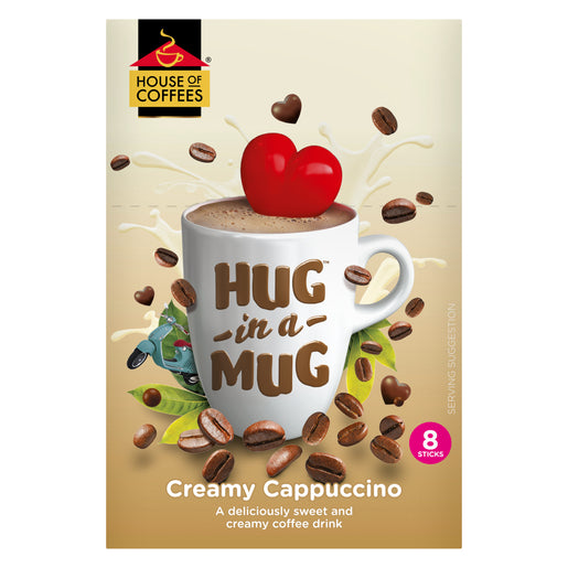 Hug in a Mug Creamy Cappuccino 8 x 24g