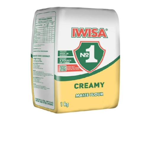 Iwisa Creamy Maize Flour 1kg 3D