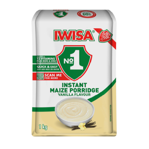 Iwisa Instant Porridge - Vanilla 1kg