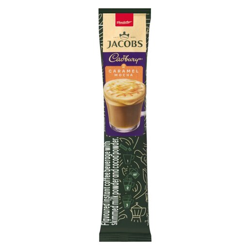 Jacobs Cadbury Instant Caramel Mocha Flavored Cappuccino 18g