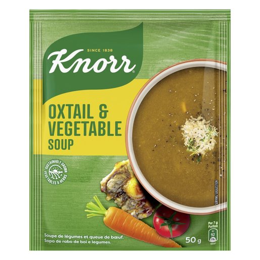 Knorr Oxtail & Vegetable Thickening Soup 50g