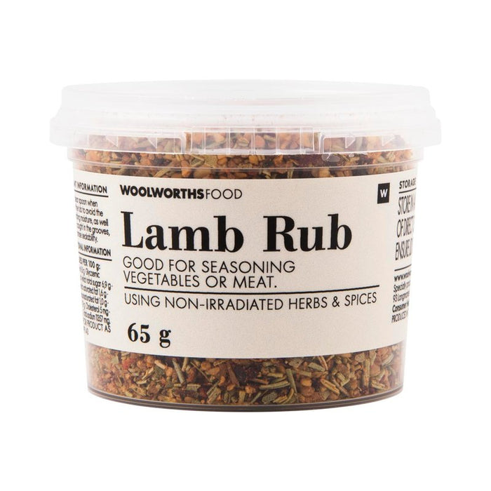 Woolworths Lamb Rub 65g