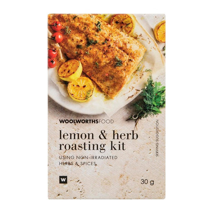 Woolworths Lemon and Herb Roasting Kit 30g
