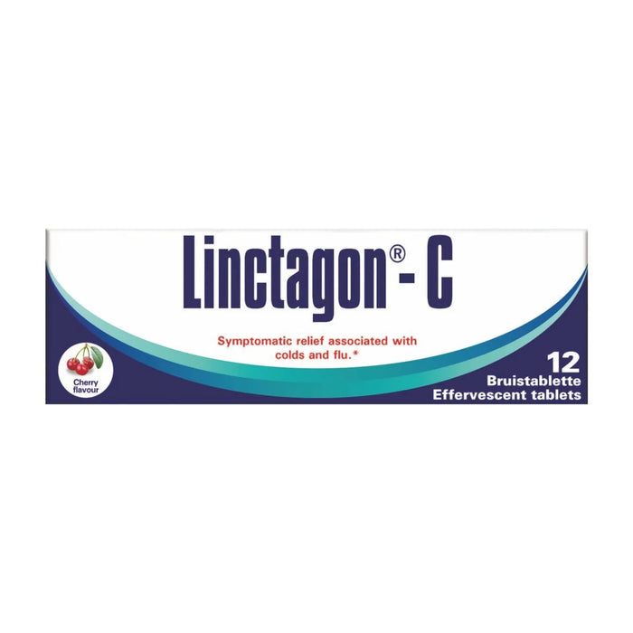 Linctagon-C Cherry Flavored Effervescent (12 Tablets)