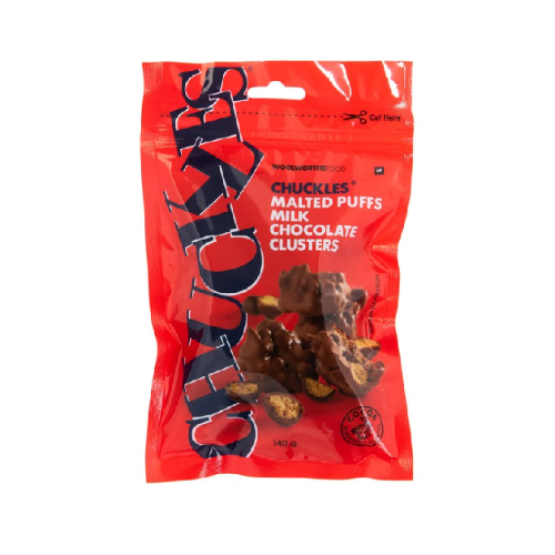  Malted Puffs Milk Chocolate Clusters, 140g
