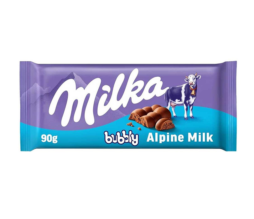 Milka Bubbly Alpine Milk 90g