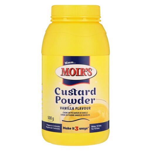 Moirs Custard Powder 500g/17.63oz _1 Pack