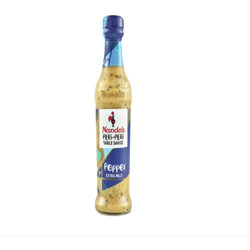 Nando Table Identify Nandos Peri Peri table sauce Pepper Extra Mild 250ml Bottle — WELKOM USA