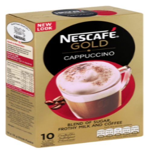 Nescafe Cappuccino Original, 10x18g Box