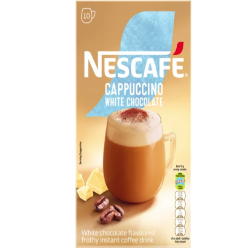 Nescafe Gold Cappuccino White Chocochino, 10x18g Box