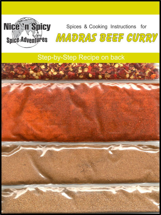 Nice n Spicy Step by Step - Madras Beef Curry 25g