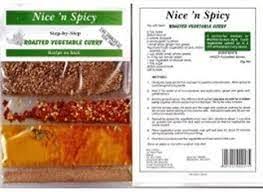 Nice n Spicy Step by Step - Roasted Vegetable Curry 25g — WELKOM USA