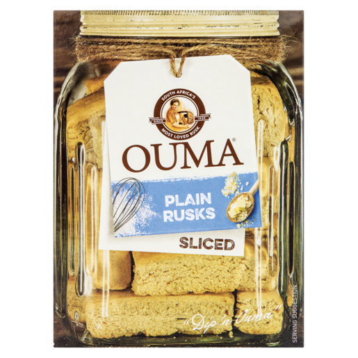 Ouma Plain Sliced Rusks 450g