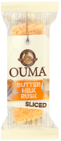 Ouma Rusks Single Portions Buttermilk Single Sliced 30g — WELKOM USA