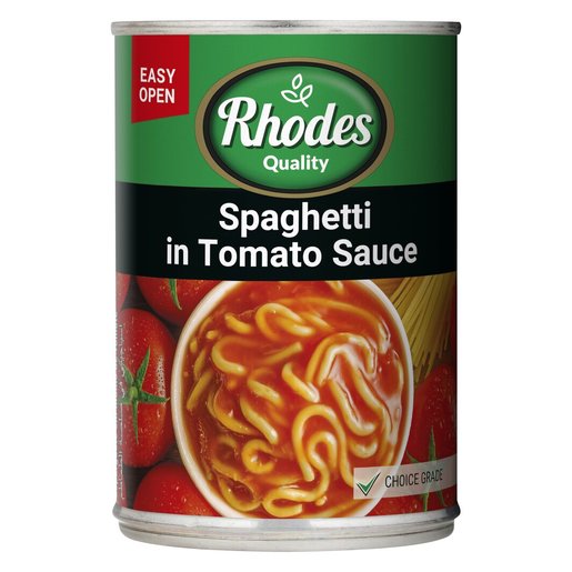 Rhodes Spaghetti in Tomato Sauce 410g