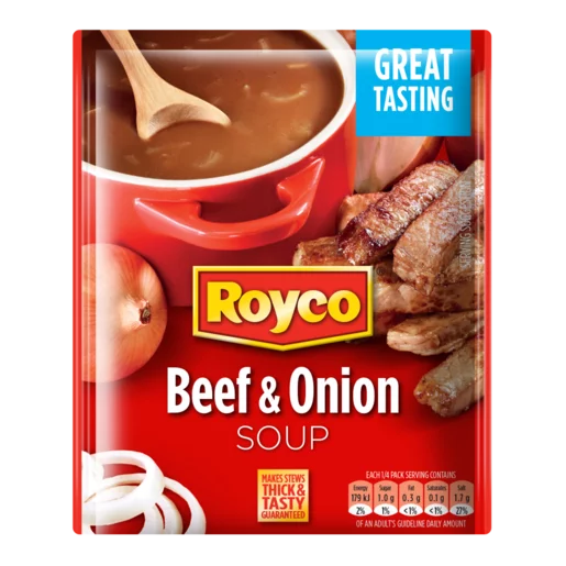 Royco Beef & Onion Soup Packet 50g
