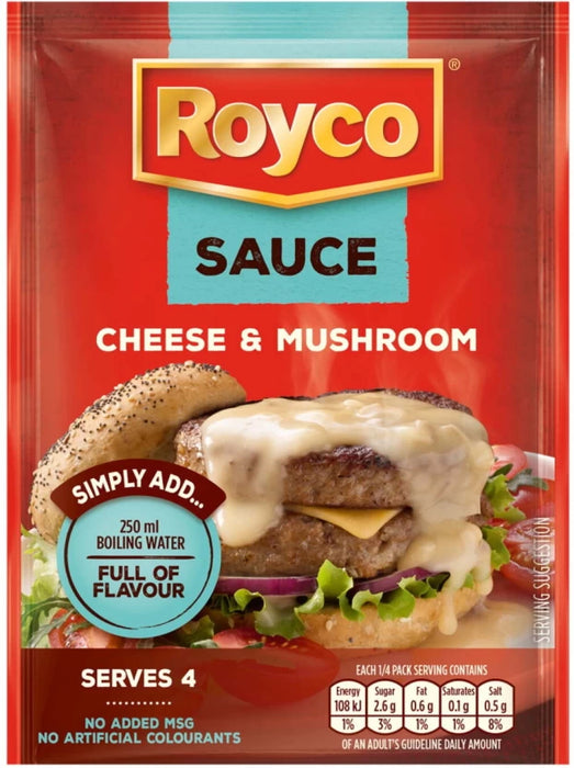 Royco Cheese and Mushroom Sauce Mix 37g