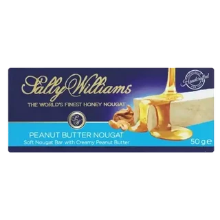 Sally Williams Peanut Butter Nougat 50g