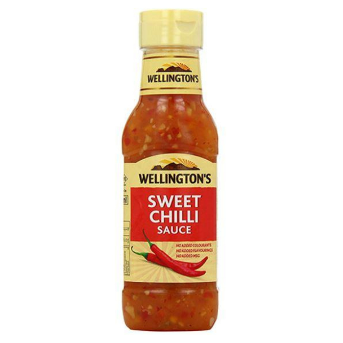 Wellingtons Sweet Hot Chilli Sauce 375ml S/Bottle