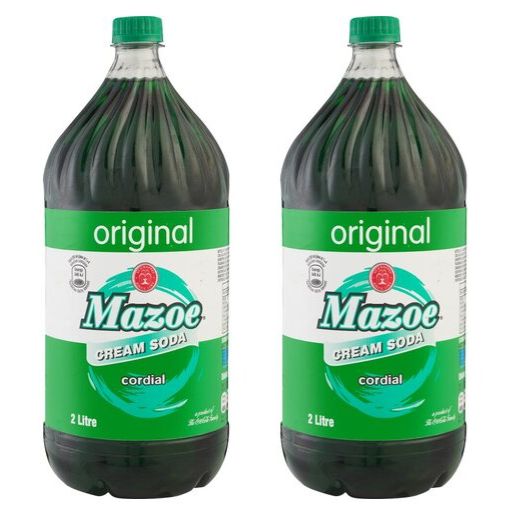 Mazoe Cream Soda 2L/67.6oz_2pack