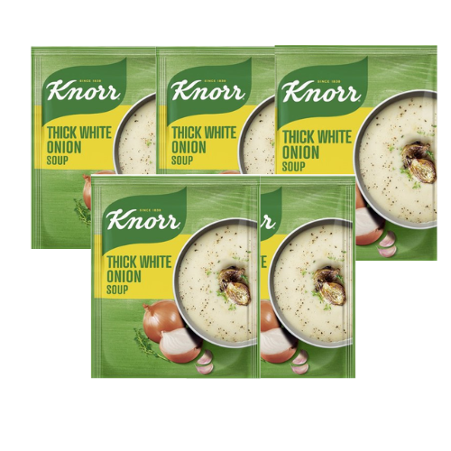 Knorr Soup White Onion 50g Sachet_5 Pack