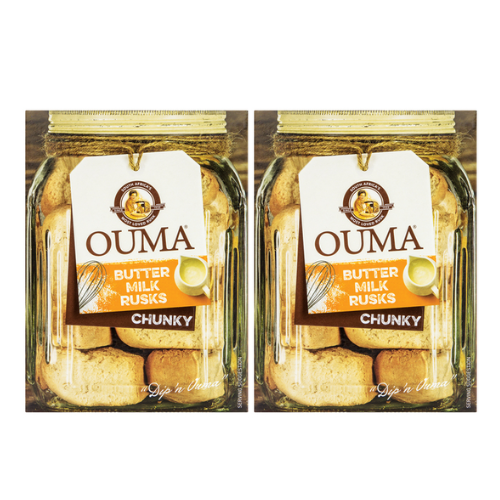 Ouma Chunky Buttermilk Rusks 500g_2 Pack