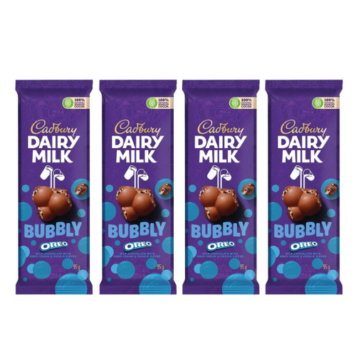 Cadbury Dairy Milk - Bubbly Oreo 95g_4 Pack