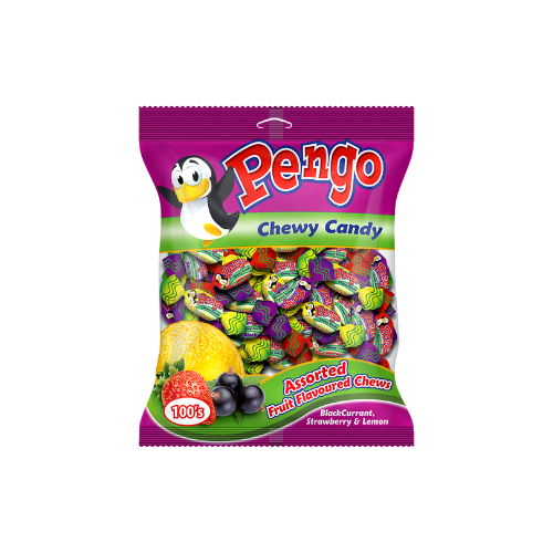 Pengo Assorted Flavoured Chewy Candy 250g