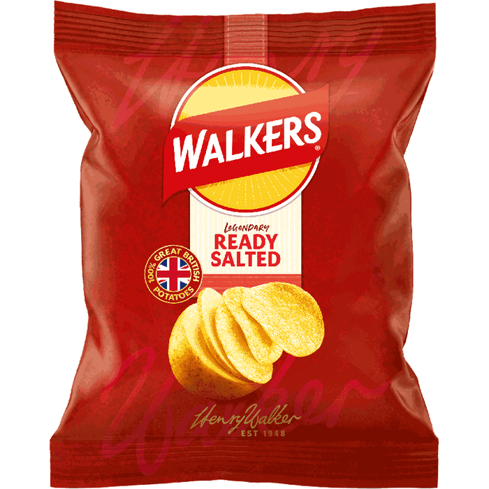 Walkers Ready Salted Crisps 25g