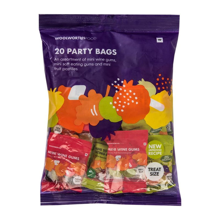 Woolworths 20 Party Bags 600g