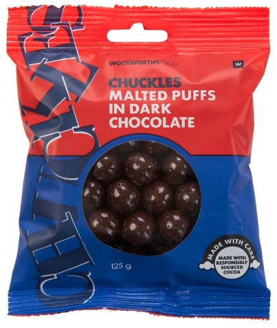 Woolworths CHUCKles malted puffs bulk