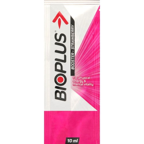 Bioplus Strawberry Energy Tonic Sachet 10ml — WELKOM USA