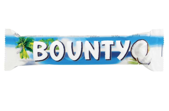 Bounty Coconut Milk Chocolate Bars 57g
