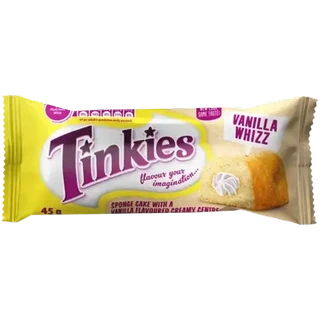 Tinkies Vanilla Whizz Sponge Cake 45g