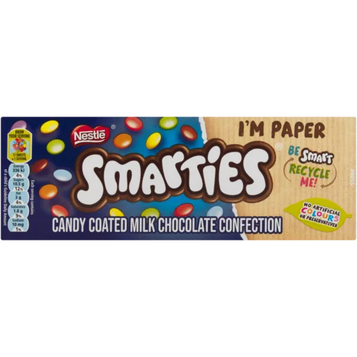 Nestlé Smarties Candy Coated Milk Chocolate Confection 70g