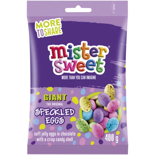 Mister Sweet Giant Speckled Eggs 400g