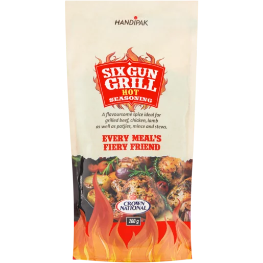 Six Gun Grill Hot Seasoning 200g