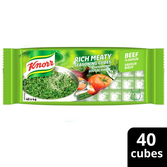 Knorr Stock Cube Rich Meaty Seasoning 40x4g