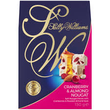 Sally Williams Cranberry & Almond Nougat 150g