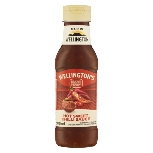 Wellington's Sweet Chilli Sauce Hot 375ml