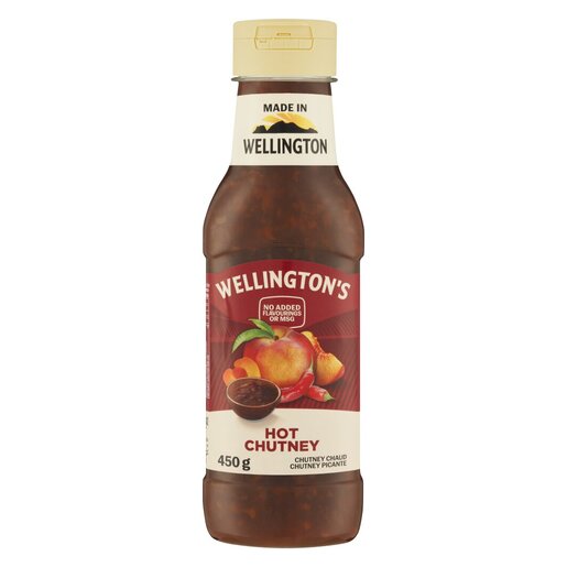 Wellington's Hot Chutney 450g