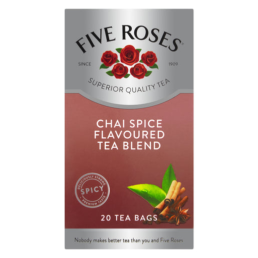Five Roses Chai Spice Flavour Tea 20 Pack 40g