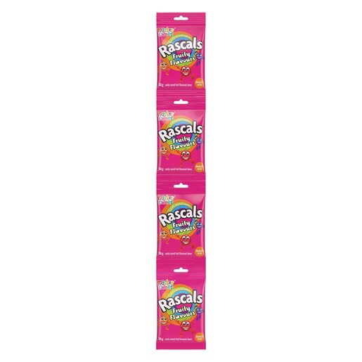Rascals Candy Fruity Strip 4 Pack