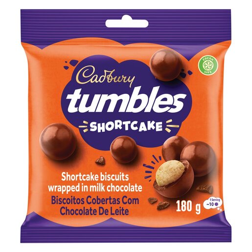 Cadbury Tumbles Shortcakes 180g