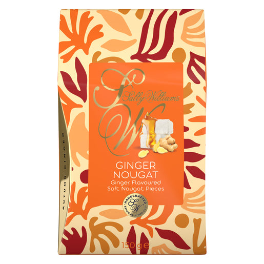 Sally Williams Ginger Flavoured Soft Nougat Pieces 150g